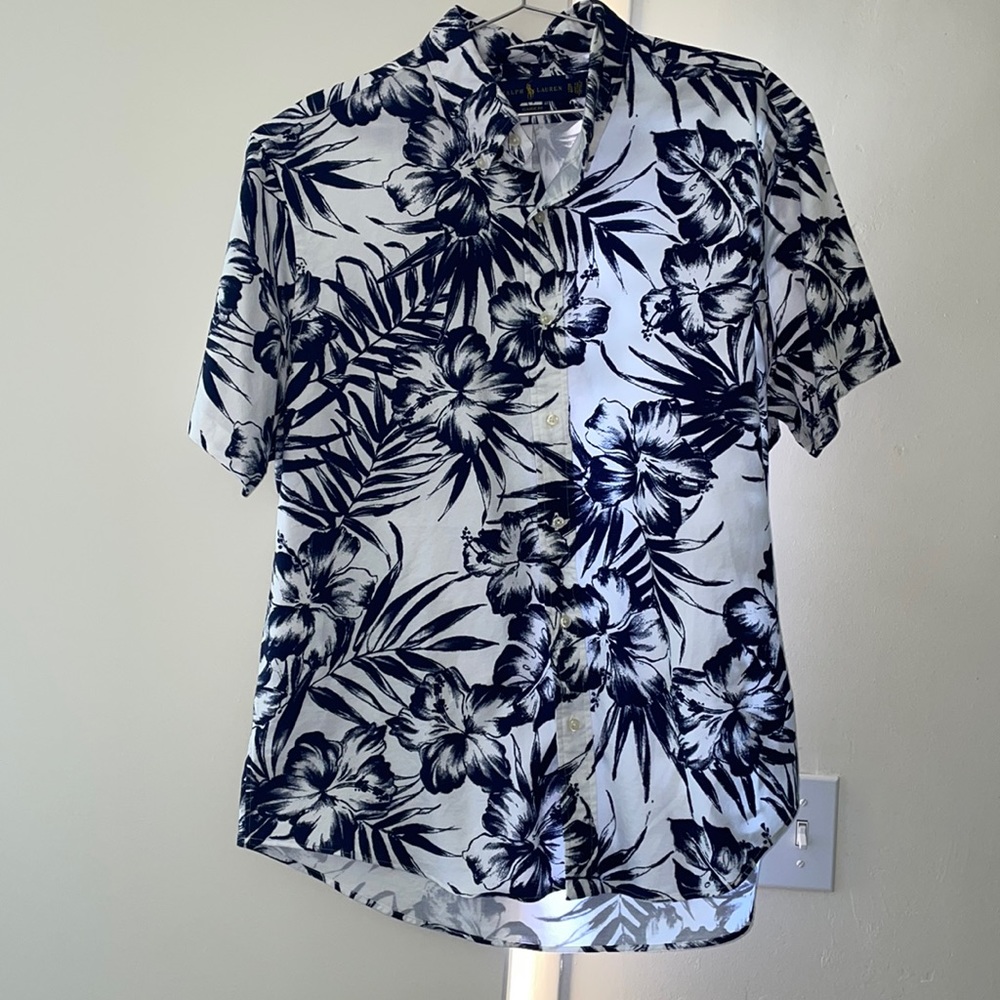 Ralph Lauren Men’s Button Up Polo (XL)- worn once